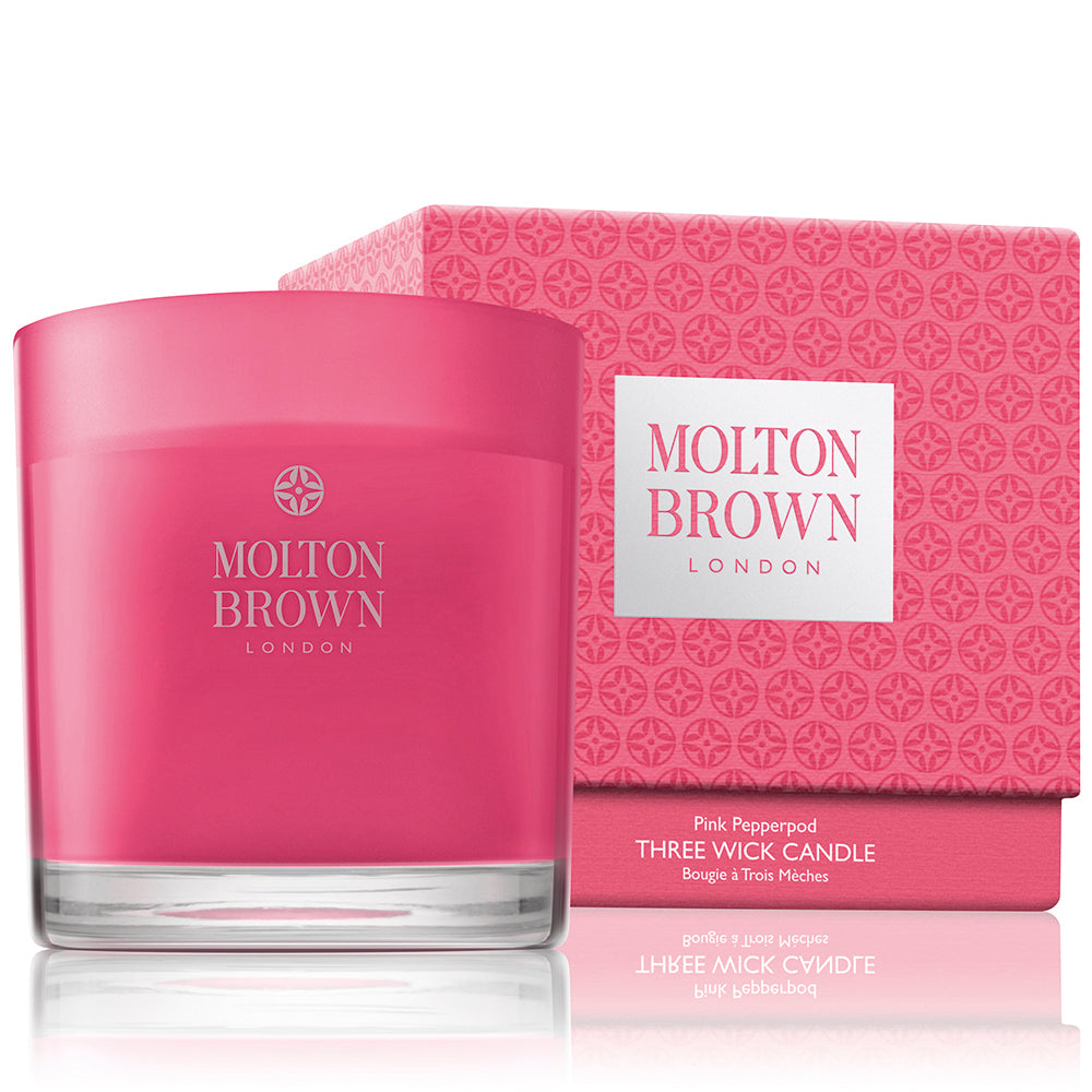 Rhubarb & Rose candela - Molton Brown